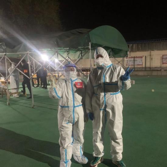 淄博机电工程学校学生积极投身疫情防控志愿服务 淄博机电工程学校学生积极投身疫情防控志愿服务